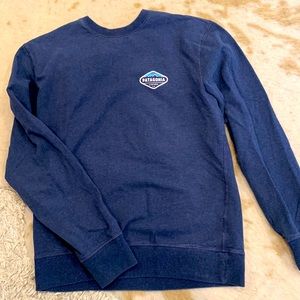 Men’s navy Patagonia logo sweatshirt